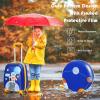 imageGoplus 2PC Kids Luggage 12quot ampamp 16quot Kids Carry On Luggage Set with 4 Spinner Wheels Lightweight Rolling Spinner Suitcase for Children Toddlers Boys and Girls TravelAstronaut