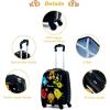 imageGoplus 2PC Kids Luggage 12quot ampamp 16quot Kids Carry On Luggage Set with 4 Spinner Wheels Lightweight Rolling Spinner Suitcase for Children Toddlers Boys and Girls TravelMonsters