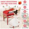 imageGoplus 30Key Classical Kids Piano Mini Grand Piano Wooden LearntoPlay Musical Instrument Toy with Bench Piano Lid Music Rack Gift for Boys Girls Aged 2 Baby Toddler 4 Straight LegBlue4 Straight LegRed