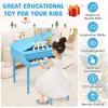 imageGoplus 30Key Classical Kids Piano Mini Grand Piano Wooden LearntoPlay Musical Instrument Toy with Bench Piano Lid Music Rack Gift for Boys Girls Aged 2 Baby Toddler 4 Straight LegBlue4 Straight LegBlue