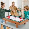 imageGoplus 4 in 1 Multi Game Table Combination Game Table Set with Pool Billiards Air Hockey Foosball Table Tennis Stackable Combo Tabletops for Home Play Room Party Family Night