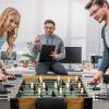imageGoplus 48 Foosball Table Wooden Soccer Games Table w 2 Footballs Score Keepers Indoor Home Game Room Arcade Competition Sized Football Table for Adult Kids YouthWood