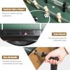 imageGoplus 48 Foosball Table Wooden Soccer Games Table w 2 Footballs Score Keepers Indoor Home Game Room Arcade Competition Sized Football Table for Adult Kids YouthWood