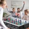 imageGoplus 48 Foosball Table Wooden Soccer Games Table w 2 Footballs Score Keepers Indoor Home Game Room Arcade Competition Sized Football Table for Adult Kids YouthBlack
