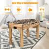 imageGoplus 48quot Foosball Table EasyAssemble Soccer Game w 2 Balls Competition Sized for Home Game Room ArcadeNature