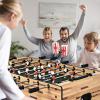 imageGoplus 48quot Foosball Table EasyAssemble Soccer Game w 2 Balls Competition Sized for Home Game Room ArcadeNature