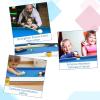 imageGoplus 48quot Pool Table Foldable Billiards Table with 2 Cue Sticks 16 Balls Triangle 2 Chalks Brush Portable Compact Folding Pool Game Table for Kids Adults FamilyBlue