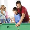 imageGoplus 48quot Pool Table Foldable Billiards Table with 2 Cue Sticks 16 Balls Triangle 2 Chalks Brush Portable Compact Folding Pool Game Table for Kids Adults FamilyGreen