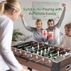 imageGoplus 54quot Foosball Table for Adults Full Sized Game Tables with 2 Balls Wood Arcade Soccer Table Game for Kids Indoor Game Room Family Night