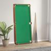 imageGoplus 55 Pool Table Set Folding Billiards Table 2 Cue Sticks 16 Balls 2 Chalks Triangle Brush Foldable Legs Portable Game Table for Kids Adults Family Game Room Bar Office