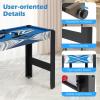 imageGoplus 6in1 Multi Game Table Combo Game Table wBasketball Billiards Ping Pong Hockey Shuffleboard Bowling Adults Space Saving Combination Game Table Set for Party Game Room Arcade