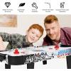 imageGoplus Air Hockey Table 42 Inch Tabletop Air Hockey Game with LED Scoreboard 2 Pucks 2 Pushers Powerful Motor Indoor Arcade Table Gaming Set for Kids Gift