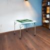 imageGoplus Classic Foldable Mahjong Table 35 Square Green 4 Cup Holders ampamp 4 Chip Grooves Foldable for Adults Domino Game CampingClassic Mahjong Table  Green