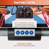 imageGoplus Foldable Dual Shot Basketball Arcade Game Basketball Hoop Game wElectronic Scoring 8 Game Modes 4 Balls Indoor Outdoor Electronic Basketball Game Machine for Kids Adults BlackWhiteblue
