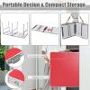 imageGoplus Foldable Ping Pong Table 100 Preassembled Table Tennis Table with Net 2 Paddles Ping Pong Balls Portable Table Tennis Game Set for Indoor OutdoorRed60
