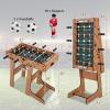 imageGoplus Folding Foosball Table 27 Wooden Soccer Game Table with 2 Footballs ampamp Score Keepers Indoor Outdoor Portable Football Game Set for Kids Adults Arcades Bars Parties Family Nights