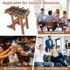 imageGoplus Folding Foosball Table 27 Wooden Soccer Game Table with 2 Footballs ampamp Score Keepers Indoor Outdoor Portable Football Game Set for Kids Adults Arcades Bars Parties Family Nights