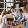 imageGoplus Folding Foosball Table 27 Wooden Soccer Game Table with 2 Footballs ampamp Score Keepers Indoor Outdoor Portable Football Game Set for Kids Adults Arcades Bars Parties Family Nights