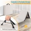 imageGoplus Folding Gymnastics Mat 6 x 2 x 2 Thick TriFold Exercise Tumbling Mat wCarrying Handles Hook ampamp Loop Fastener Gym mats for Home Fitness Yoga Aerobics Workouts Martial ArtsGrey