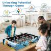 imageGoplus Foosball Table 2in1 Tabletop ampamp Freestanding Soccer Game Table with Detachable Leg Ergonomic Handle 2 Balls Adults Youth Kids Foosball Games for Home Office Pub Arcade Game Room