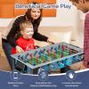 imageGoplus Foosball Table Freestanding Soccer Table Game with 2 Footballs Ergonomic Handle 18 Realistic Players Adults Youth Kids Foosball Games for Indoor Game Room Office Party