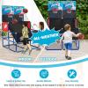 imageGoplus Kids Basketball Arcade Game Dual Shot Basketball Game for 2 Players with 4 Balls ampamp Inflation Pump Indoor Outdoor Sport Play Birthday Gift Basketball Toy Set for Toddlers Children Teens Youth