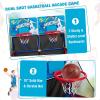 imageGoplus Kids Basketball Arcade Game Dual Shot Basketball Game for 2 Players with 4 Balls ampamp Inflation Pump Indoor Outdoor Sport Play Birthday Gift Basketball Toy Set for Toddlers Children Teens Youth