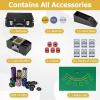 imageGoplus Poker Chip Set 600 PCS 14 Gram Clay Poker Chips wCase Automatic Card Shuffler 6 Decks Cards 5 Dices Card Shoe 3 Dealer Buttons Poker Felt Texas Holdem Blackjack Casino 600 PCS600 PCS