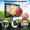 imageGoplus Portable Basketball Hoop 10FT Height Adjustable Basketball Goal w44 Shatterproof Backboard Outdoor Basketball Stand for Adults Teens Backyard Driveway4410FT  11Level  wWeight Bag