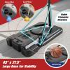 imageGoplus Portable Basketball Hoop 10FT Height Adjustable Basketball Goal w44 Shatterproof Backboard Outdoor Basketball Stand for Adults Teens Backyard Driveway5510FT  9Level  wWeight Bag