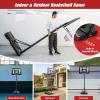 imageGoplus Portable Basketball Hoop 10FT Height Adjustable Basketball Goal w44 Shatterproof Backboard Outdoor Basketball Stand for Adults Teens Backyard Driveway5510FT  9Level  wWeight Bag