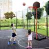 imageGoplus Portable Basketball Hoop Height Adjustable Basketball Goal System 65FT85FT wShatterproof Backboard Fillable Base ampamp Wheels Basketball Stand for Adult Kids Indoor Outdoor Use