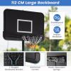 imageGoplus Portable Basketball Hoop Outdoor 6510FT Adjustable Basketball Goal System w44Inch Shatterproof Backboard Fillable Base Wheels for Kids Teens Youth Adults Backyard Driveway