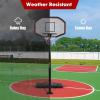 imageGoplus Portable Basketball Hoop Outdoor 65FT 10FT Height Adjustable Basketball Stand with Wheels 44Inch Backboard Fillable Base Indoor Outdoor Basketball Goal System for Adults Teenagers Kids