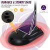 imageGoplus Portable Basketball Hoop Outdoor 6989 FT Height Adjustable Basketball Goal with 32 Shatterproof Backboard Fillable Base 2 Nets 2 Wheels Indoor Basketball Stand for Kids Youth Adults
