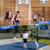 imageGoplus Replacement Basketball Rim Net 18inch Portable Basketball Hoop Wall Door Mounted Indoor Outdoor Hanging Outside