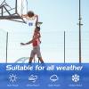 imageGoplus Replacement Basketball Rim Net 18inch Portable Basketball Hoop Wall Door Mounted Indoor Outdoor Hanging Outside