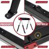 imageGoplus Saw Horses 2 Pack 2600 LBS Height Adjustable Sawhorses w 2X4 Brackets ampamp Side Supports Portable Folding Work Horse w PressToRelease Legs HeavyDuty Saw Horses for DIY ampamp Woodworking Project