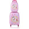 imageGoplus 2PC Kids Luggage 12quot ampamp 16quot Kids Carry On Luggage Set with 4 Spinner Wheels Lightweight Rolling Spinner Suitcase for Children Toddlers Boys and Girls TravelHorse
