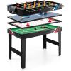 imageGoplus 4in1 Combination Game Table 49 Multi Game with Soccer Air Hockey Billiards Pingpong Tabletop Foosball Pool Table for Home Family Night Adult Kids Gifts