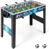 imageGoplus Foosball Table Freestanding Soccer Table Game with 2 Footballs Ergonomic Handle 18 Realistic Players Adults Youth Kids Foosball Games for Indoor Game Room Office Party