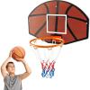 imageGoplus Wall Mount Basketball Hoop 26quot x 175quot Indoor Outdoor Basketball Games wLarge ShatterProof Backboard AntiTear Net Door Wall Mounted Basketball Playset for Backyard Family Kids Adults