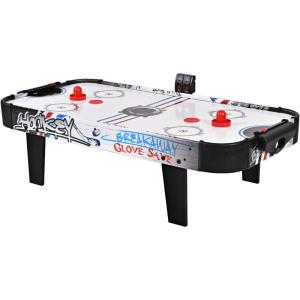 imageGoplus Air Hockey Table 42 Inch Tabletop Air Hockey Game with LED Scoreboard 2 Pucks 2 Pushers Powerful Motor Indoor Arcade Table Gaming Set for Kids Gift