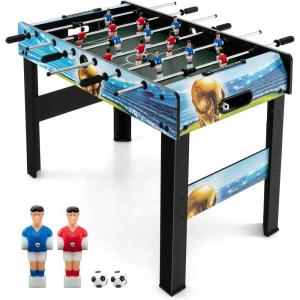 imageGoplus Foosball Table 2in1 Tabletop ampamp Freestanding Soccer Game Table with Detachable Leg Ergonomic Handle 2 Balls Adults Youth Kids Foosball Games for Home Office Pub Arcade Game Room