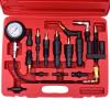 imageGoplus 16 Pcs Diesel Engine Compression Gauge Tester Cylinder Pressure Test Set Kit for Auto Tractor Semi with Case