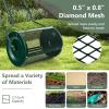 imageGoplus 24 inch Compost Spreader for Lawn Lightweight Metal Mesh Lawn Roller Double Side Latches for Topdressing ampamp Seedling Fertilizer Topsoil Peat Moss Spreader Roller Garden Yard Care GreenGreen
