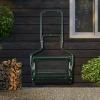 imageGoplus 24 inch Compost Spreader for Lawn Lightweight Metal Mesh Lawn Roller Double Side Latches for Topdressing ampamp Seedling Fertilizer Topsoil Peat Moss Spreader Roller Garden Yard Care GreenGreen