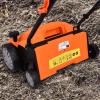 imageGoplus 2in1 Lawn Dethatcher and Scarifier 3 Level Depth Adjustable Weeder w 11 Gallon Collection Bag ampamp 2 Removable Blades 13Inch 12 Amp Corded Electric Scarifier for Garden ampamp YardOrange
