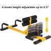 imageGoplus 3in1 Multifunctional Squat Machine  Deep Sissy Squat ampamp Leg Exercise for Home Gym Fitness Equipment