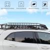 imageGoplus 64quot x 39x 6 Roof Rack Cargo Basket with Extension Universal Rooftop Cargo Carrier with 150lb Capacity Car Top Luggage Holder Carrier for SUV Truck